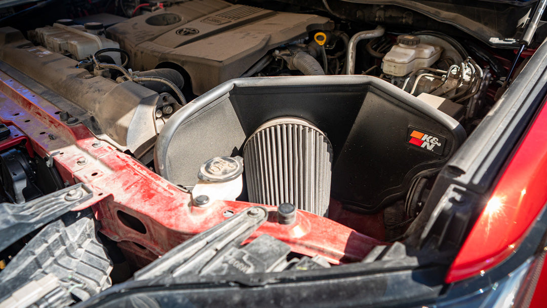 Boost Your 2022+ Toyota Tundra's Performance with K&N DryFlow Cold Air Intake