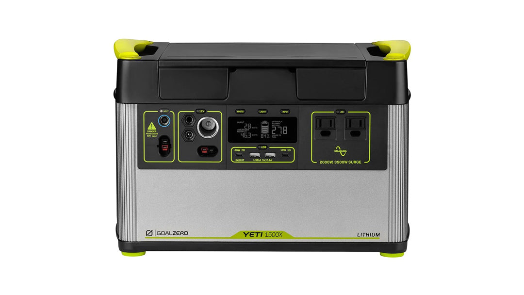 The Ultimate Camping Companion: Goal Zero Yeti 1500X Portable Power Station