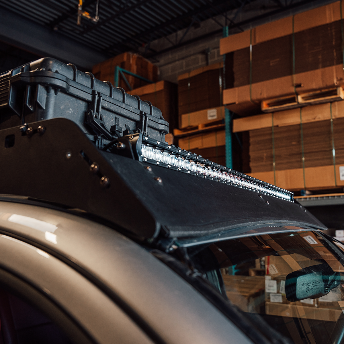 Cali Raised LED - Sherpa Roof Rack LED Light Bar Bracket Kit