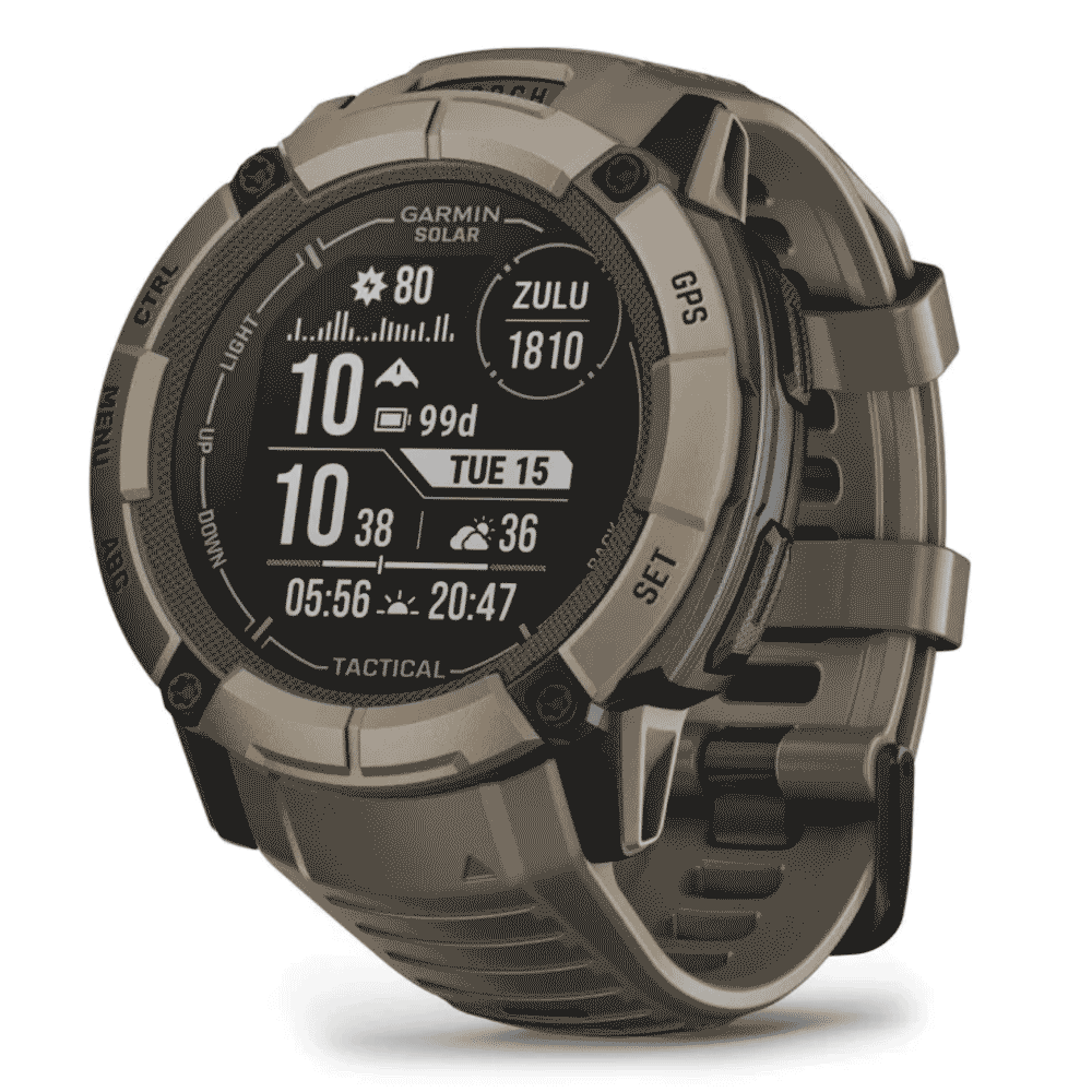 Garmin - Instinct® 2X Solar - Tactical Edition Garmin - Instinct® 2X Solar - Tactical Edition