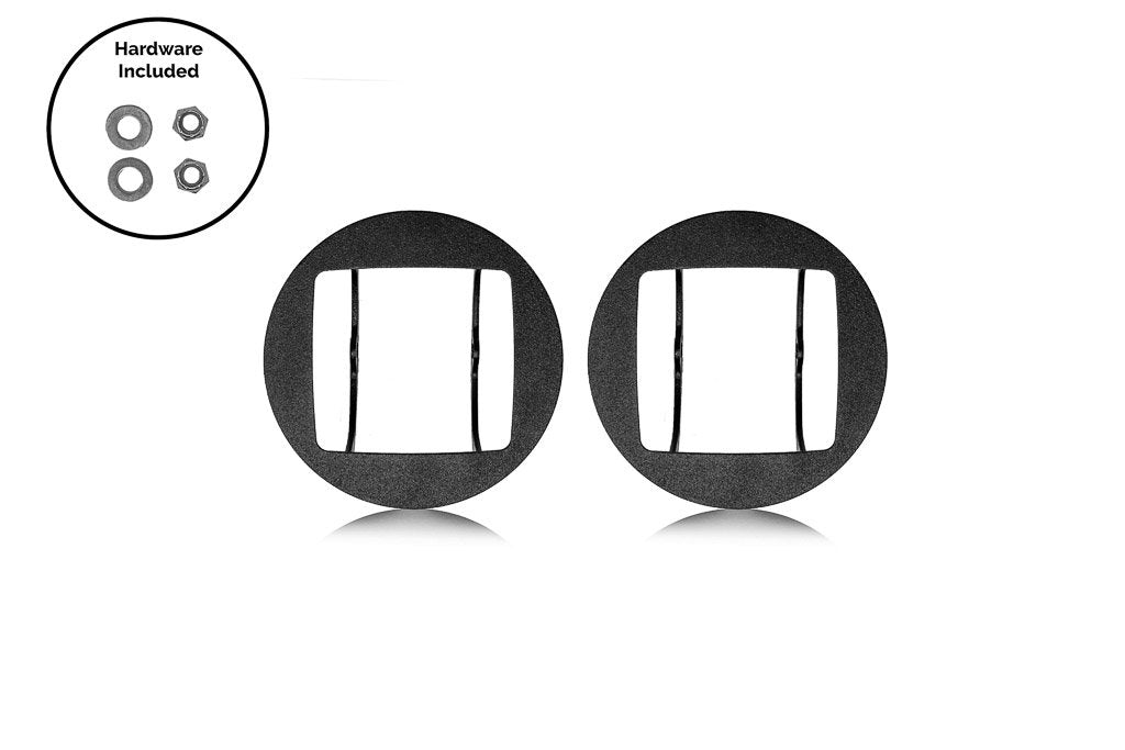 Cali Raised LED - LED Fog Light Pod Replacement Mounting Brackets - Toyota Tacoma (2005-2011)