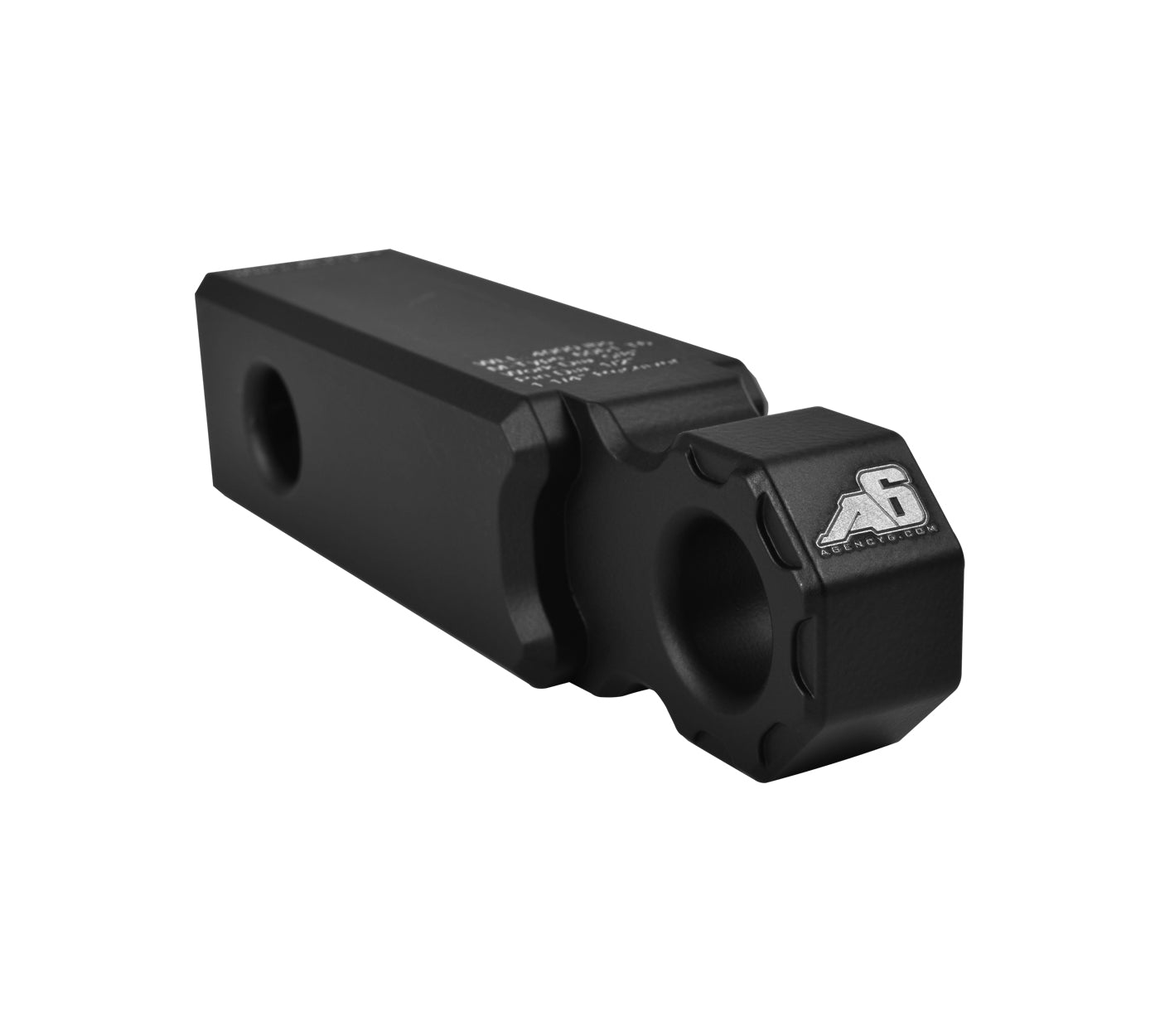 Agency 6 - Shackle Block 1.25" Assembly - Black