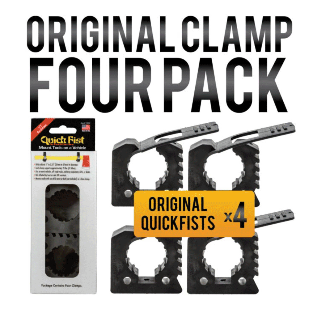 Quick Fist - 4 Pack - Original Quick Fist Clamp