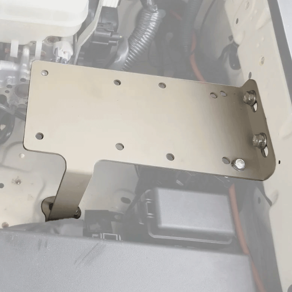 C4 Fabrication - Engine Bay Accessory Tray, Driver Side - Toyota 4Runner (2010-2019)