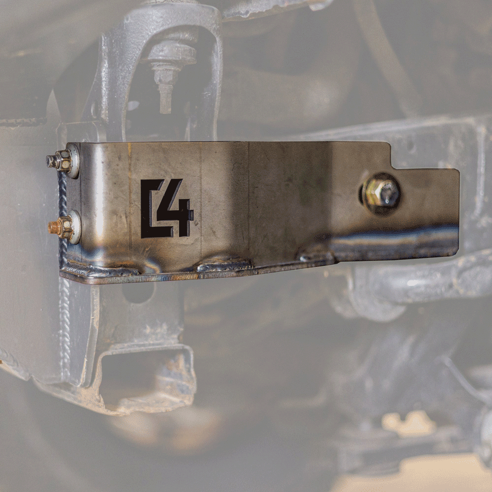 C4 Fabrication - Front Bumper Frame Support Brackets - Toyota Tacoma (2016-2023)