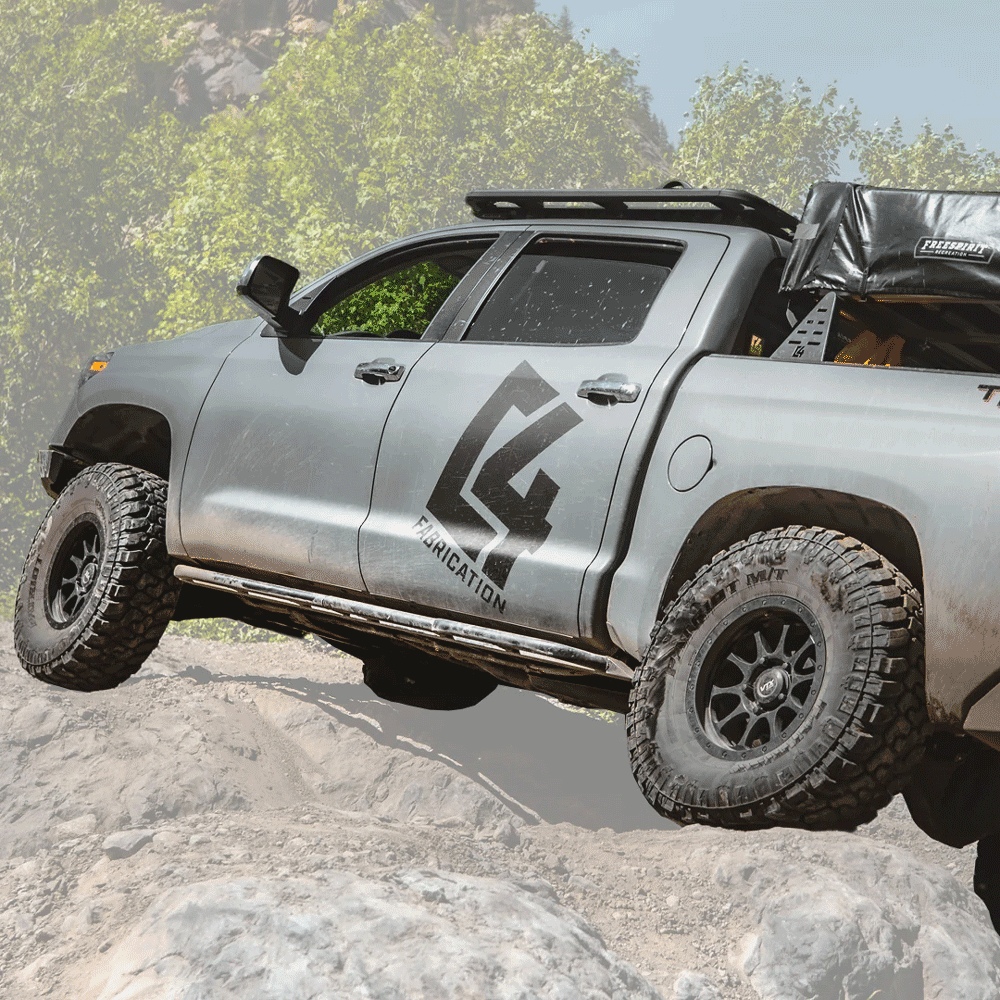 C4 Fabrication - Rock Sliders - Toyota Tundra (2014-2021)