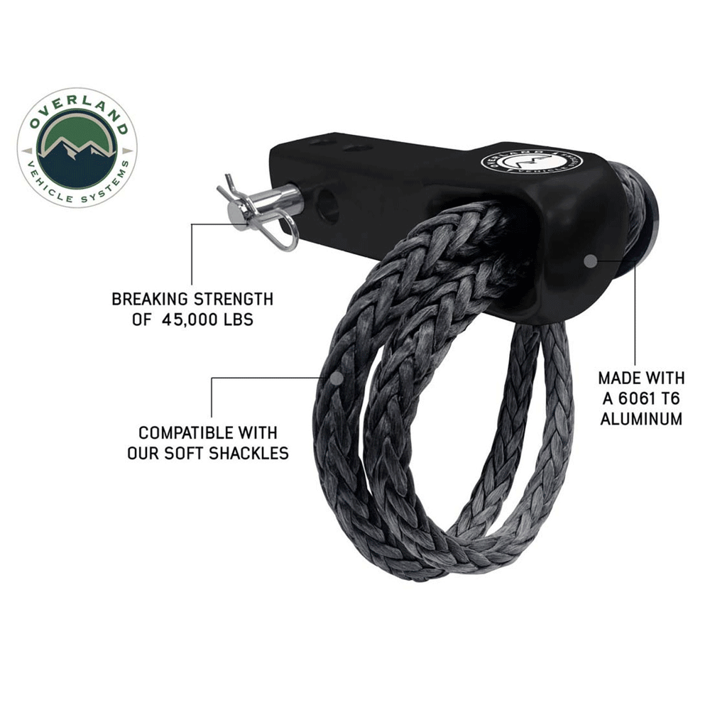 Overland Vehicle Systems - Aluminum Receiver Hitch Mount