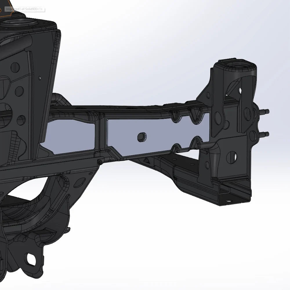 DRT Fabrication - Front Frame Gussets - Toyota Tacoma (2016-2023)
