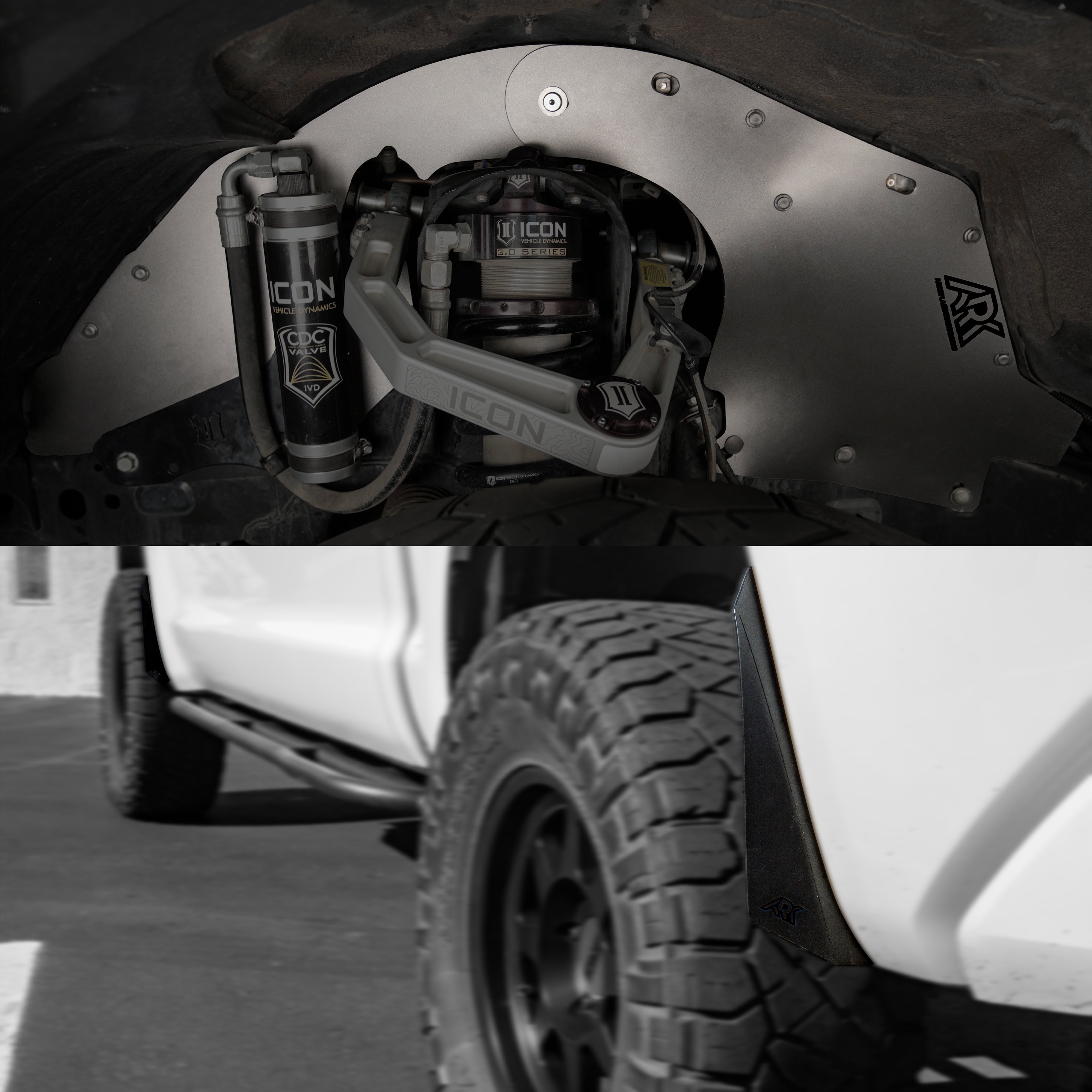 ARK - TriXpoly Splash Guards & Mudflap Micros - Toyota Tundra (2007-2021)