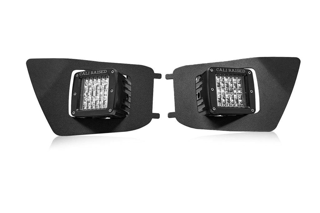 Cali Raised LED - LED Fog Light Pod Replacements Brackets Kit - Toyota Tacoma (2012-2015)