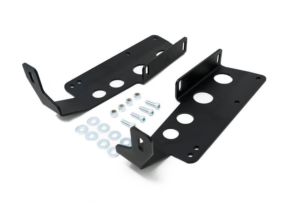 Cali Raised LED - 42" Hidden Grille Curved LED Light Bar Mounting Brackets - Toyota Tundra (2014-2021)