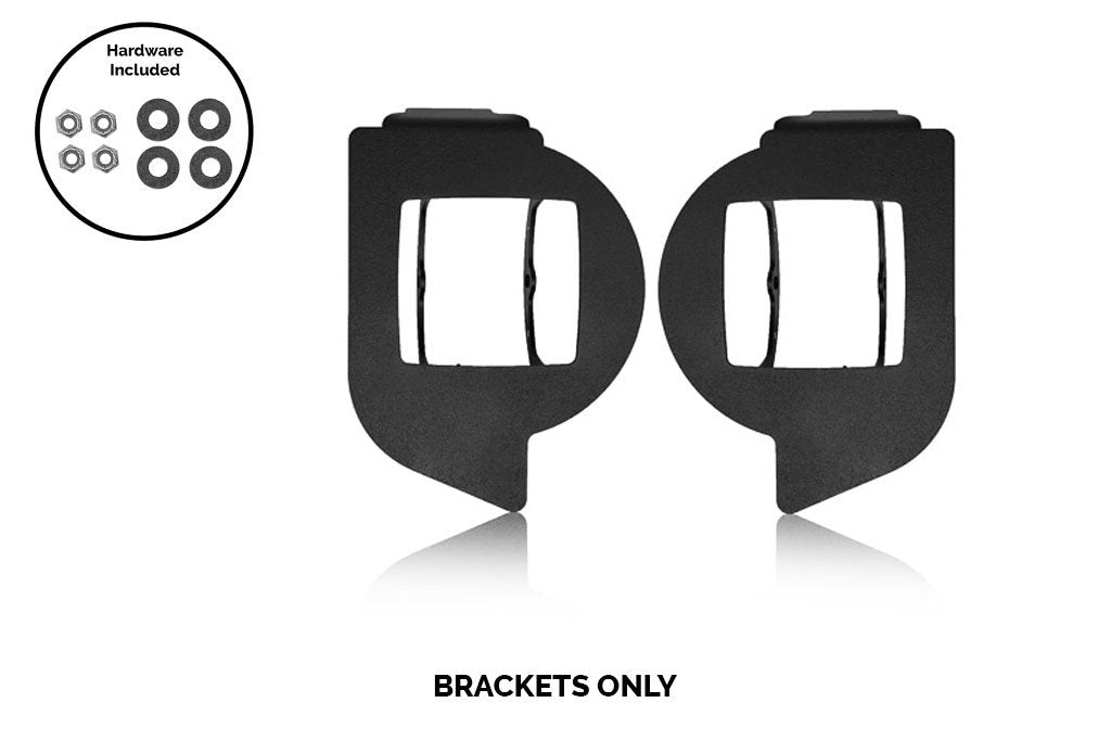 Cali Raised LED - LED Fog Light Pod Replacement Mounting Brackets - Toyota 4Runner (2014-2024)