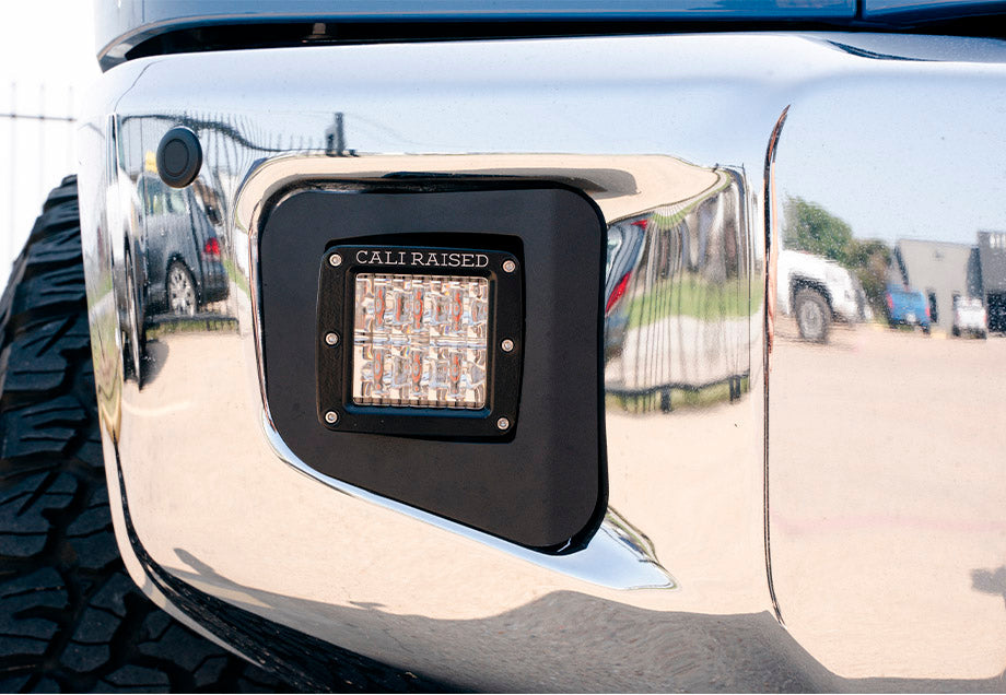 Cali Raised LED - LED Fog Light Pod Replacements Brackets Kit - Toyota Tundra (2014-2021)