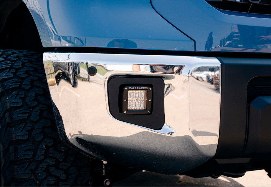 Cali Raised LED - LED Fog Light Pod Replacements Brackets Kit - Toyota Tundra (2014-2021)