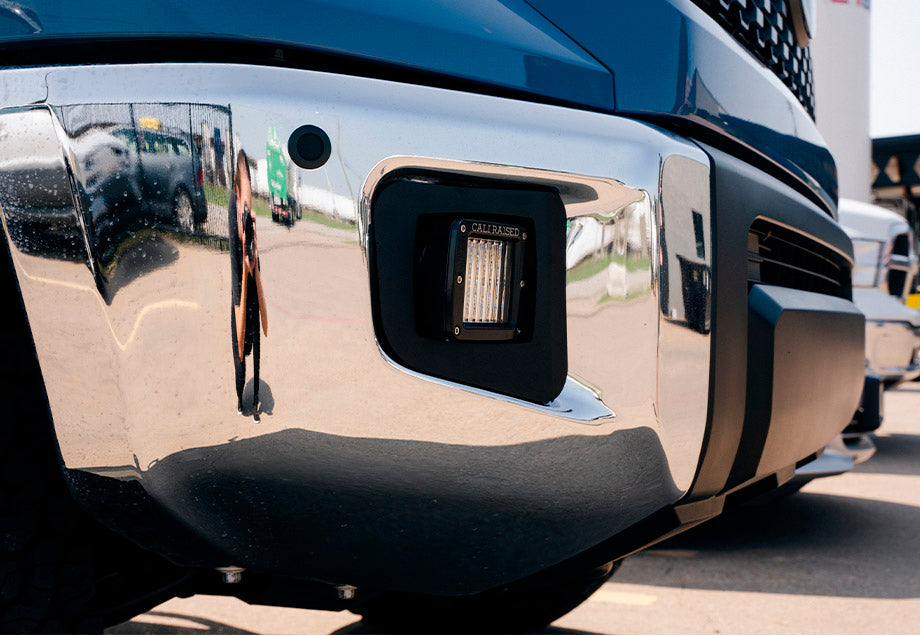 Cali Raised LED - LED Fog Light Pod Replacements Brackets Kit - Toyota Tundra (2014-2021)