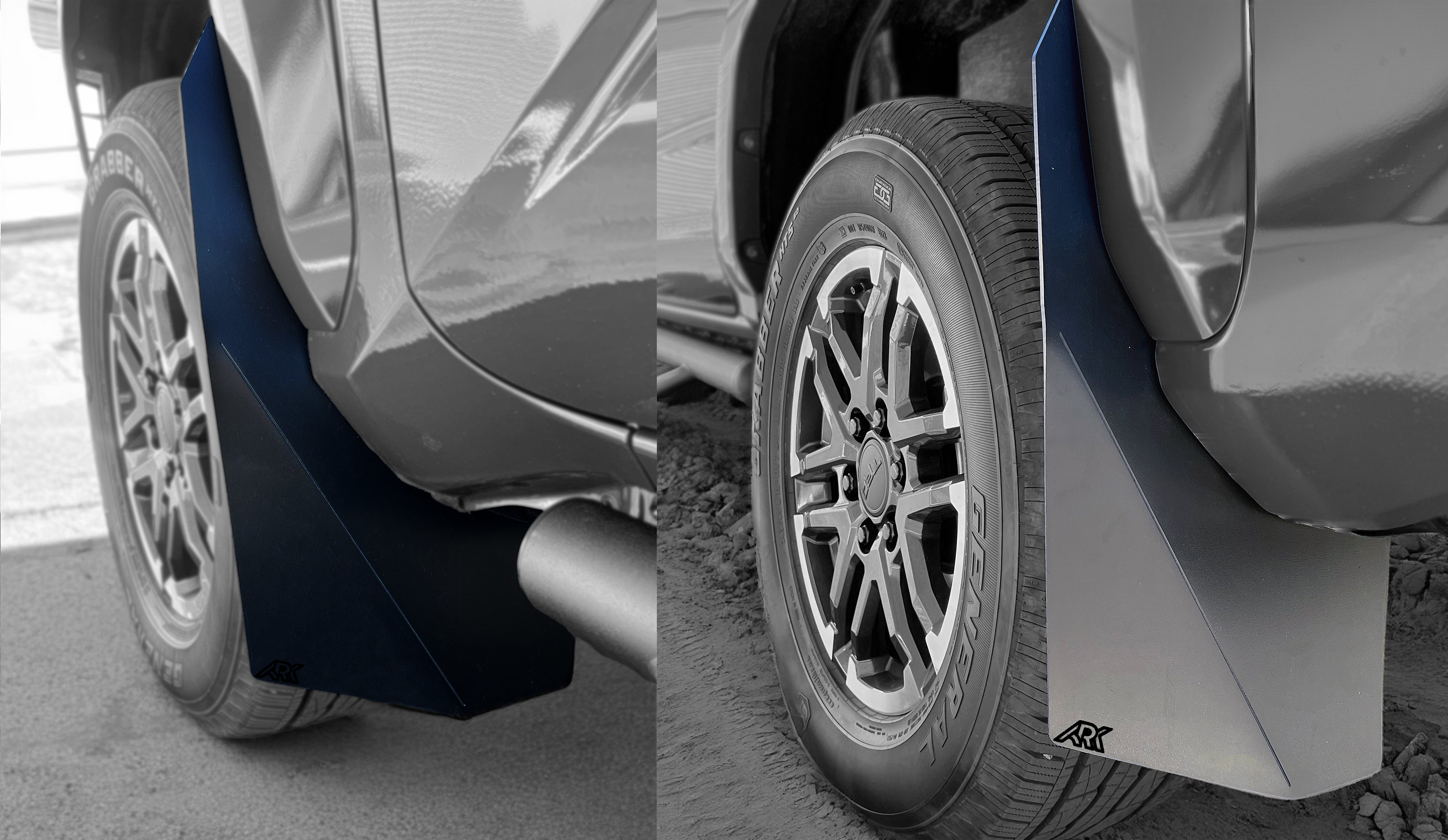 ARK - TriXpoly Mudflaps - Toyota Tacoma (2024+)