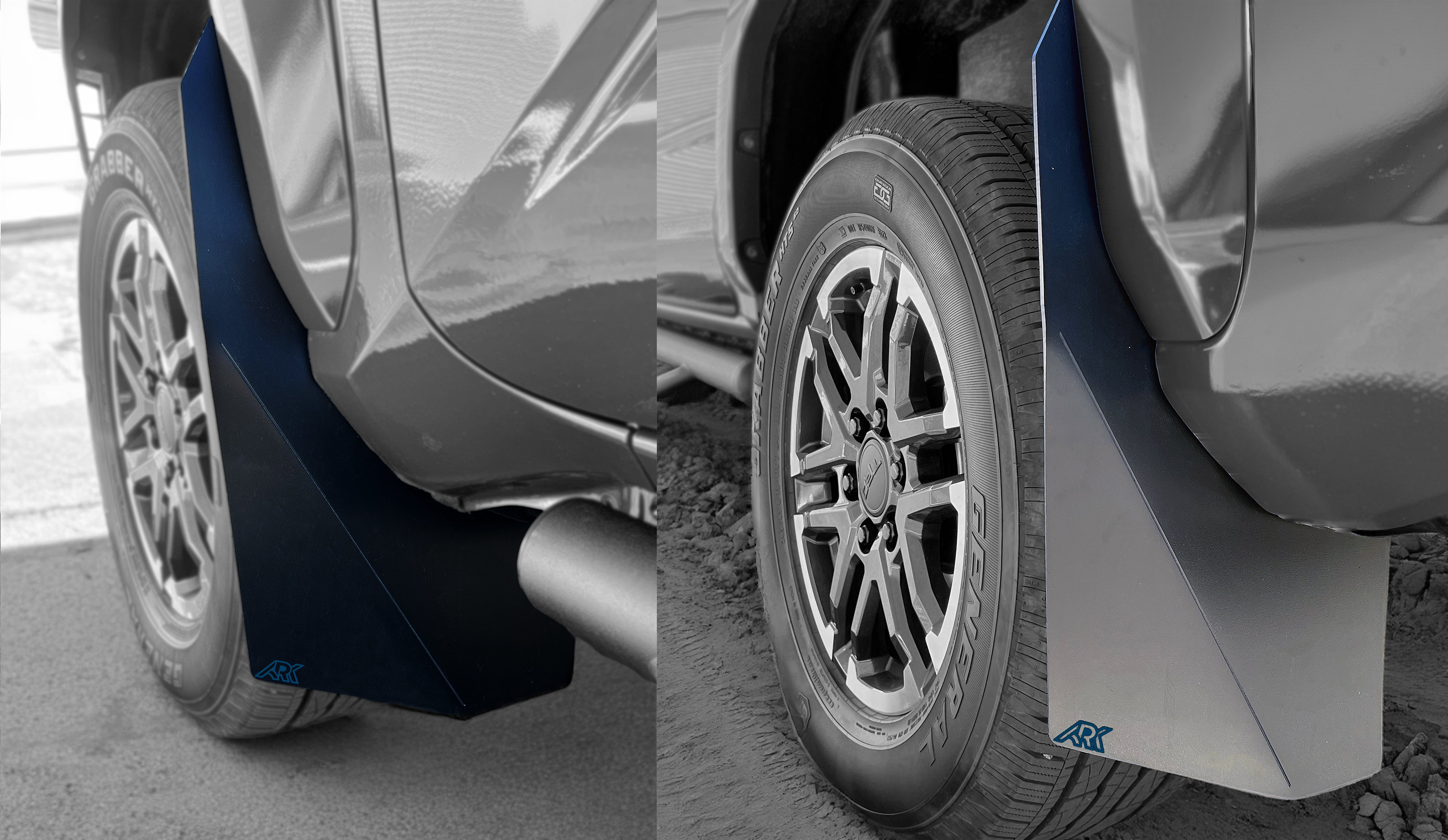 ARK - TriXpoly Mudflaps - Toyota Tacoma (2024+)