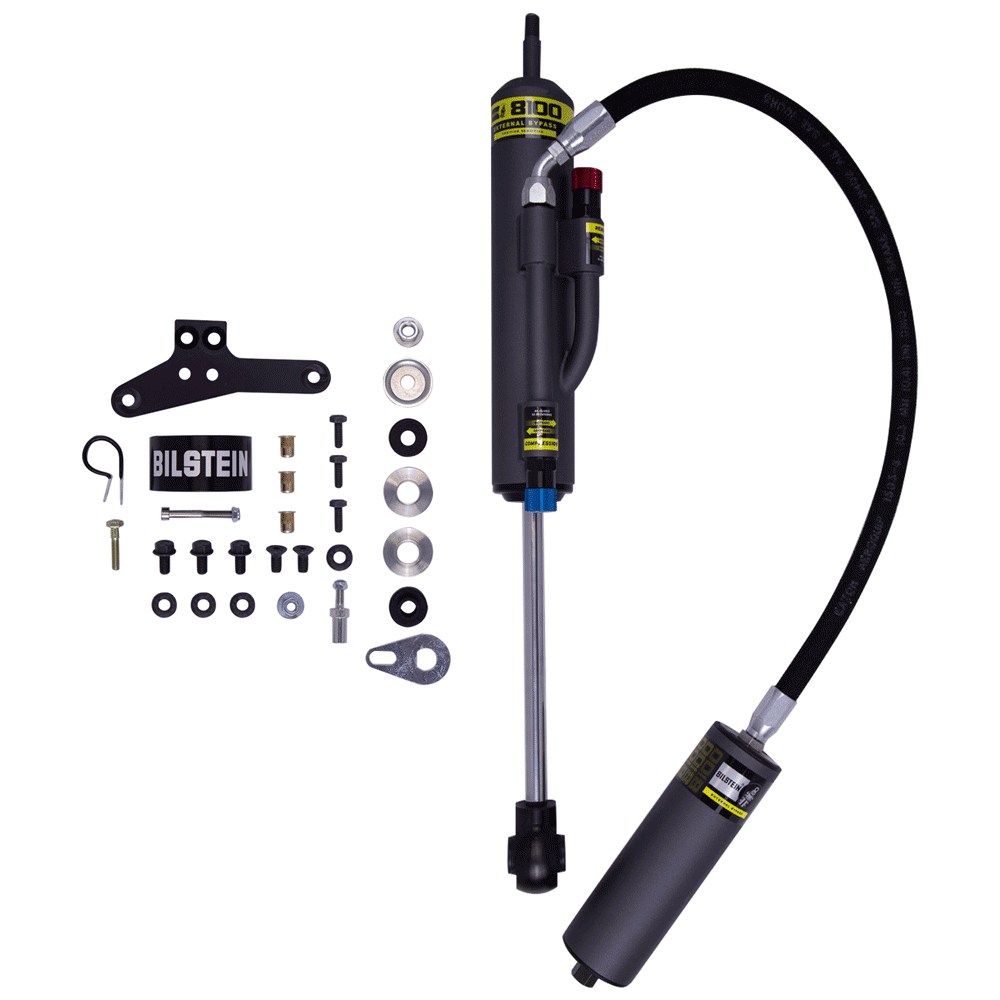 Bilstein - B8 8100 (Bypass) Left Rear Suspension Shock Absorber - Toyota 4Runner (2003-2024), Lexus GX460 (2010-2023), GX470 (2003-2009)