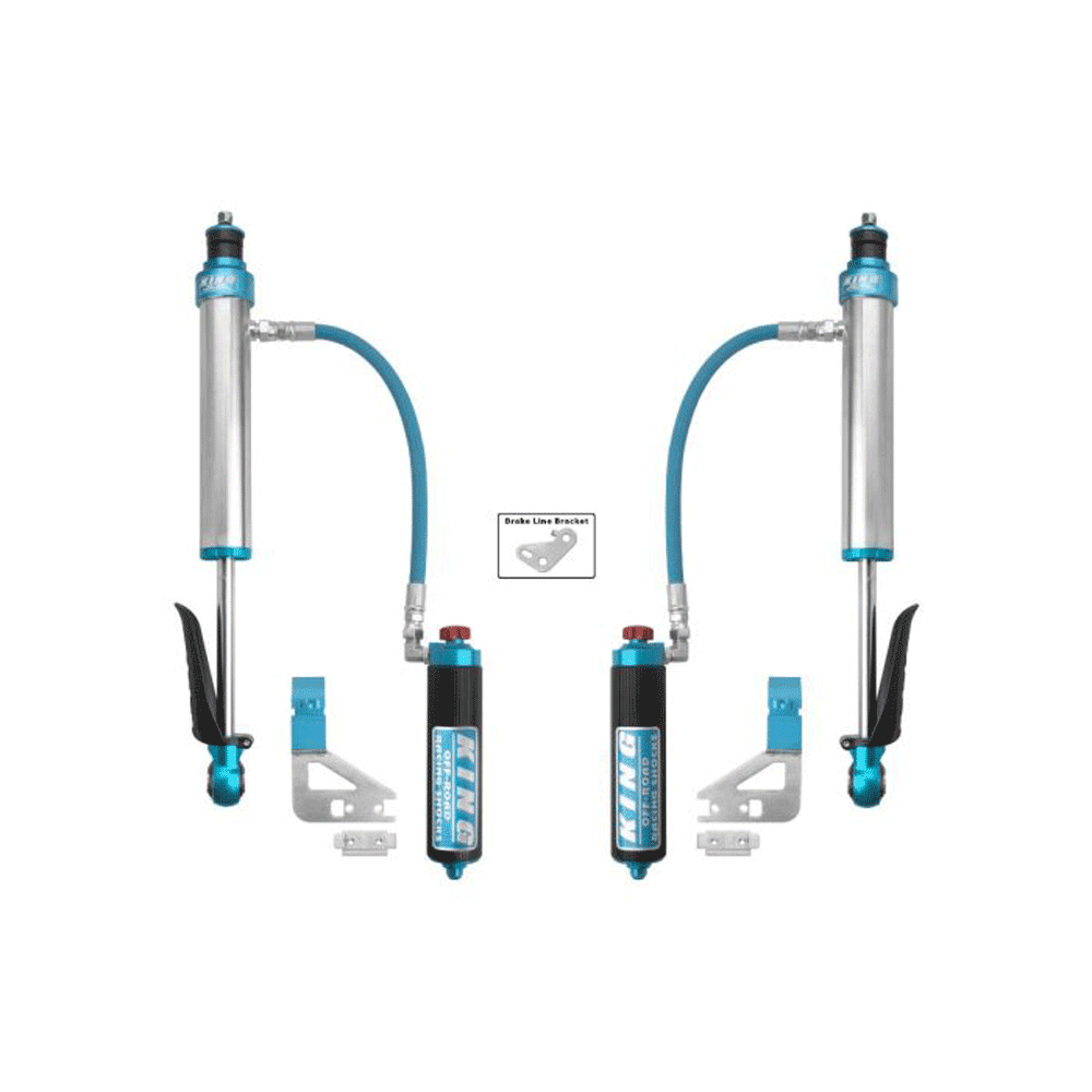 King Shocks - 2.5 Dia Rear Coilover with Remote Reservoir with Adjuster (Pair) - Toyota Sequoia (2023+)