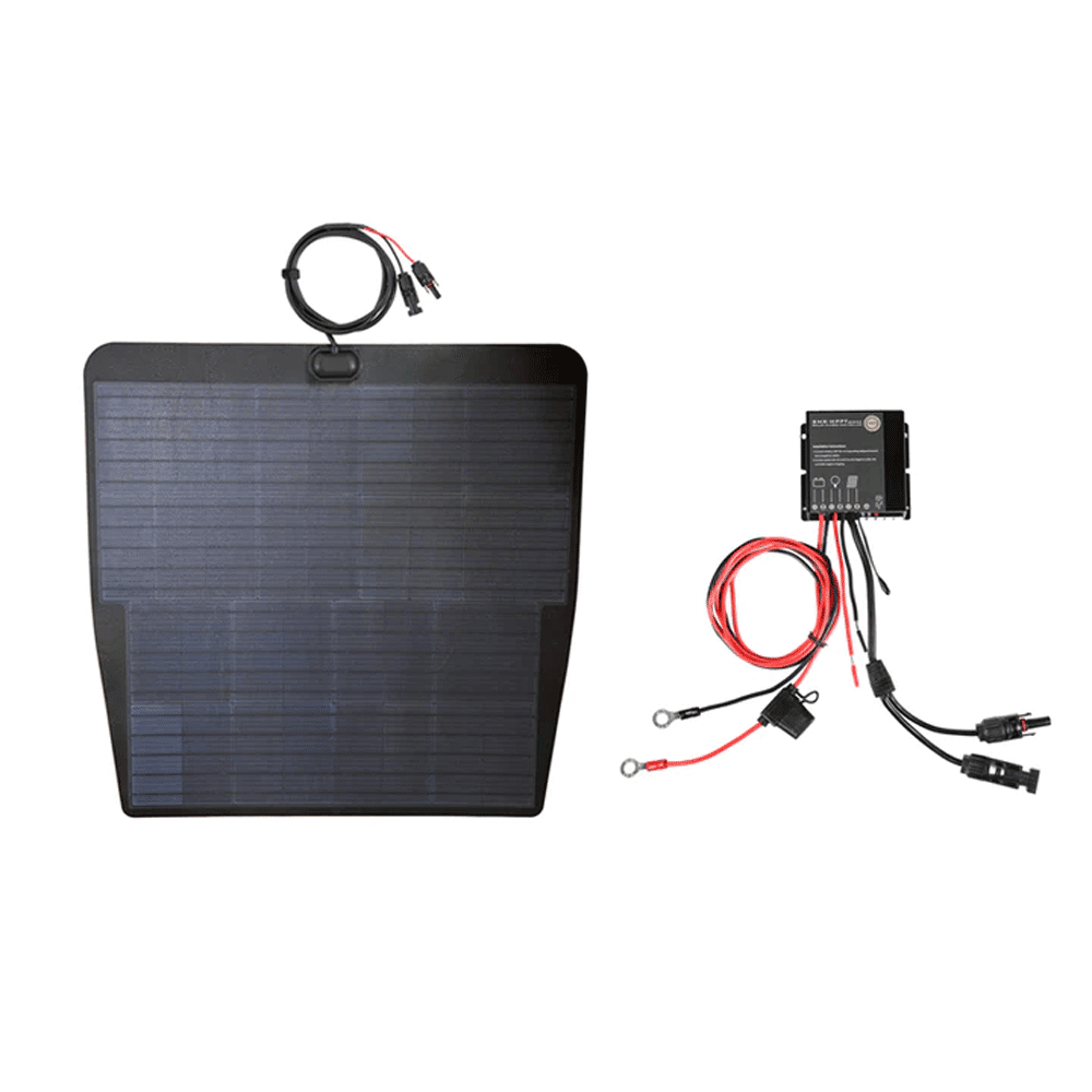 Lensun Solar - 85W Hood Flexible Solar Panel - Toyota Tundra (2007-2013)