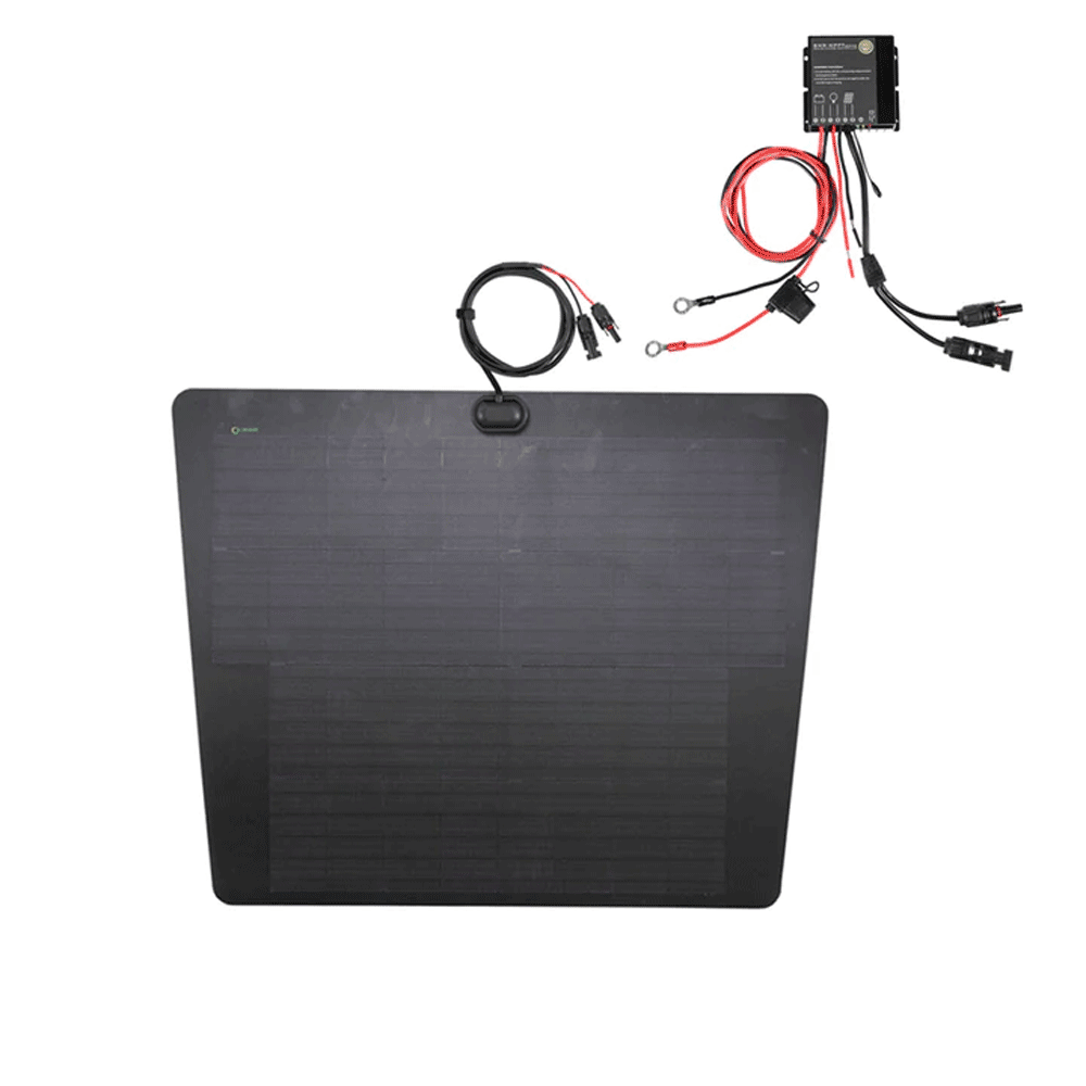 Lensun Solar - 90W Hood Flexible Solar Panel - Toyota Tundra (2014-2021)