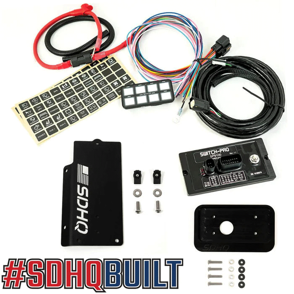 SDHQ - Complete Switch Pros SP-9100 Mounting Kit - Toyota Tundra (2014-2021)
