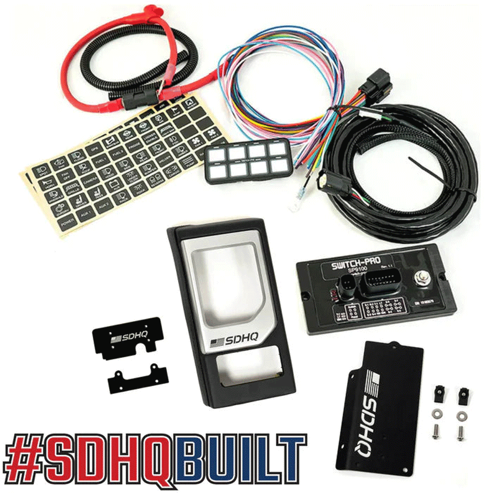 SDHQ - Complete Switch Pros SP-9100 Mounting Kit - Toyota Tundra (2014-2021)