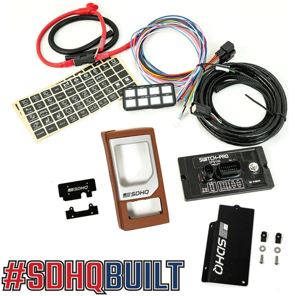 SDHQ - Complete Switch Pros SP-9100 Mounting Kit - Toyota Tundra (2014-2021)