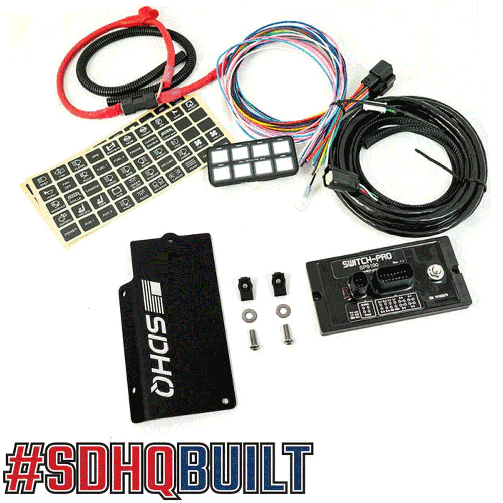 SDHQ - Complete Switch Pros SP-9100 Mounting Kit - Toyota Tundra (2014-2021)