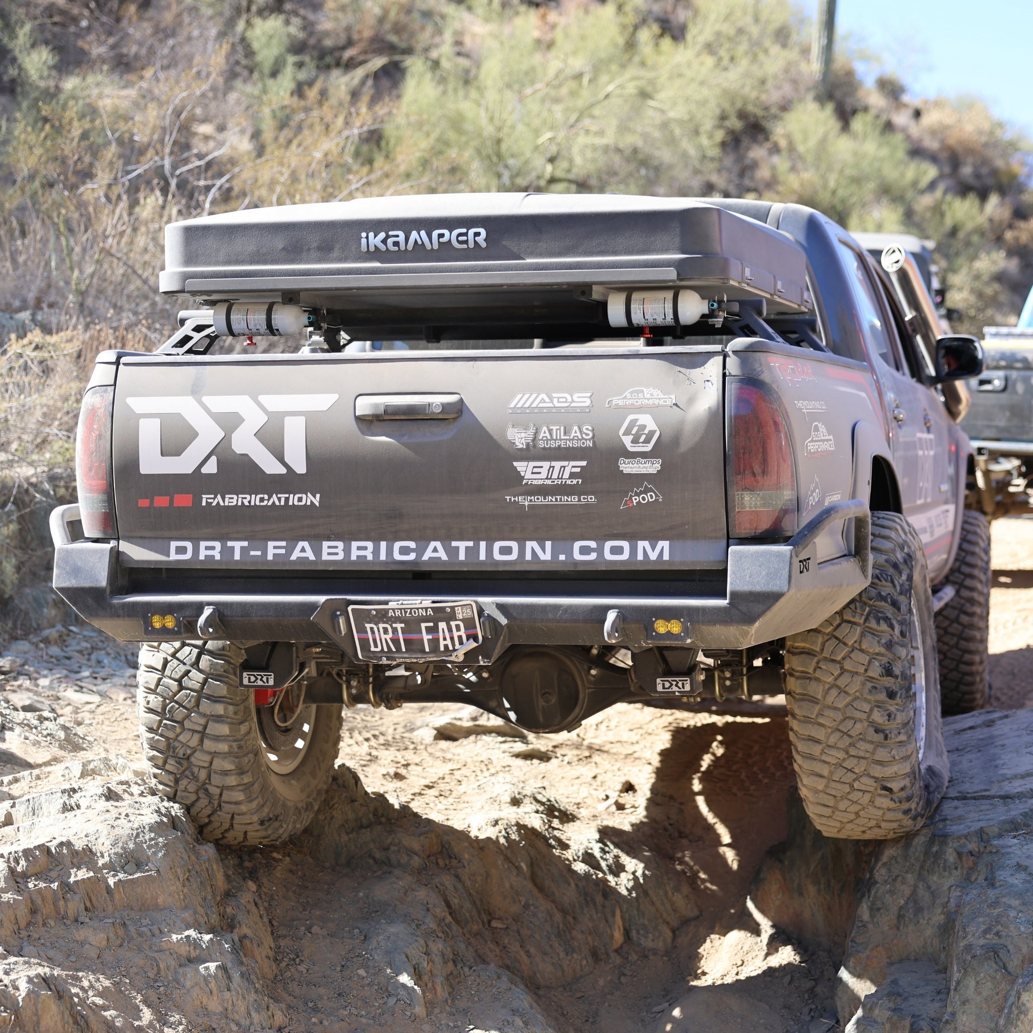 DRT Fabrication - High Clearance Rear Bumper - Toyota Tacoma (2005-2015)