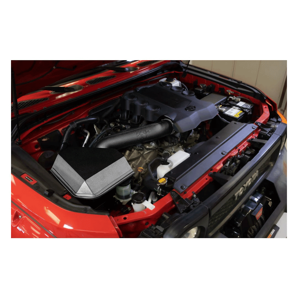 K&N - Cold Air Intake - Dryflow, Roto-Mold Tube (30-9034) - Toyota 4Runner V6-4.0 (2010-2024), FJ Cruiser (2010-2014)