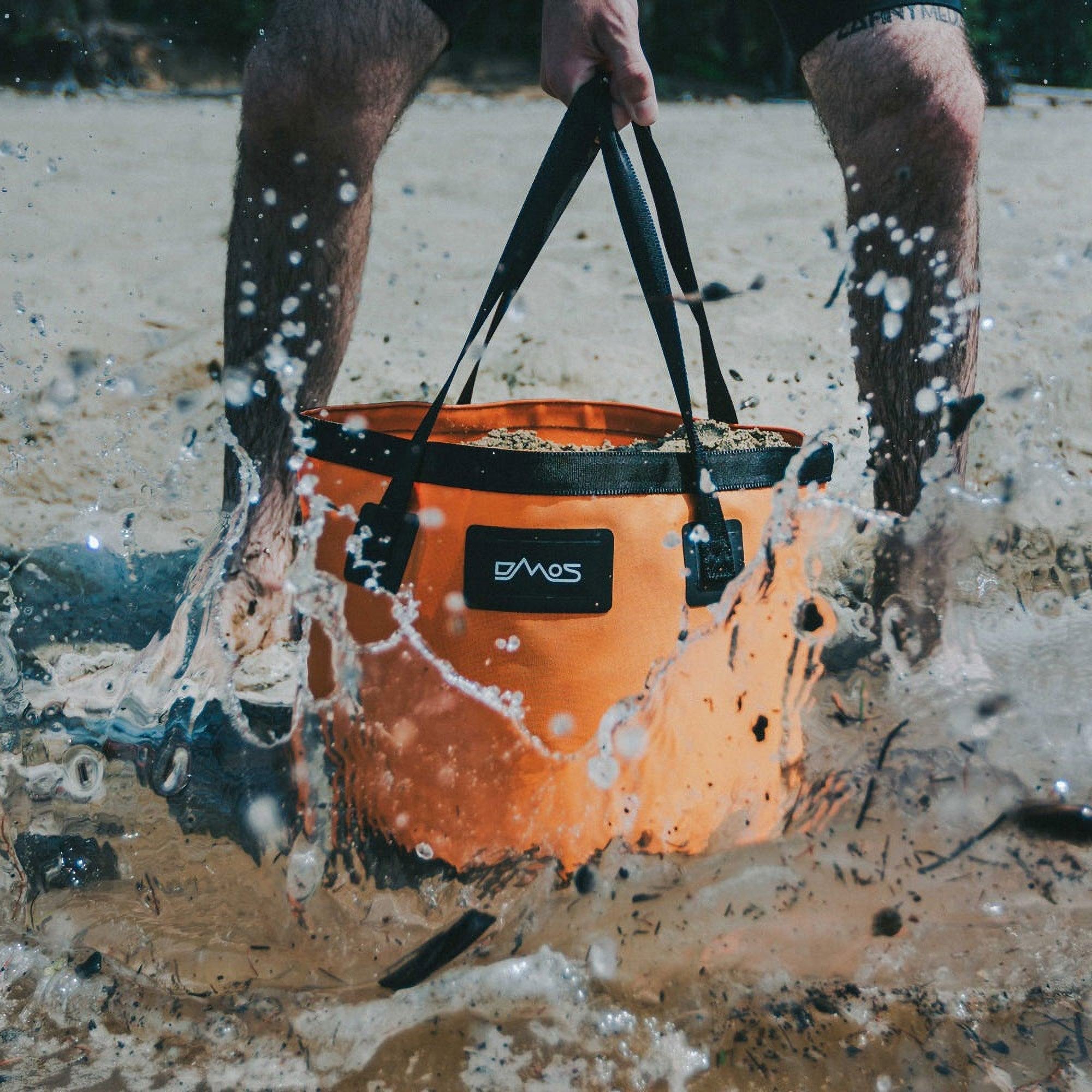 DMOS - The Ruck Bucket - Foldable Camping Water Bucket