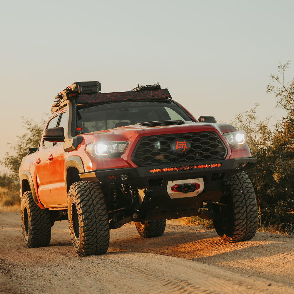 DRT Fabrication - Plated Front Bumper - Toyota Tacoma (2016-2023)