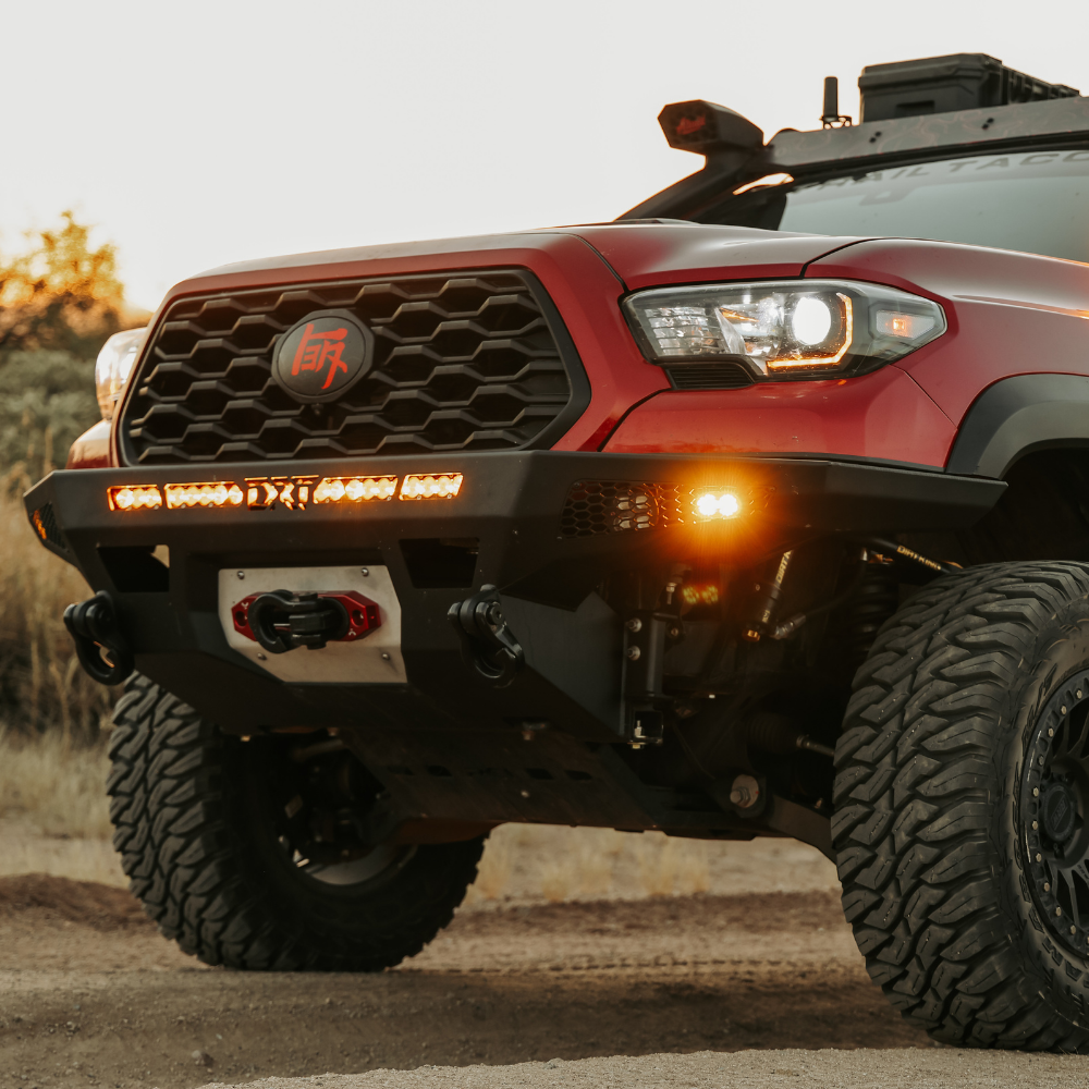 DRT Fabrication - Plated Front Bumper - Toyota Tacoma (2016-2023)