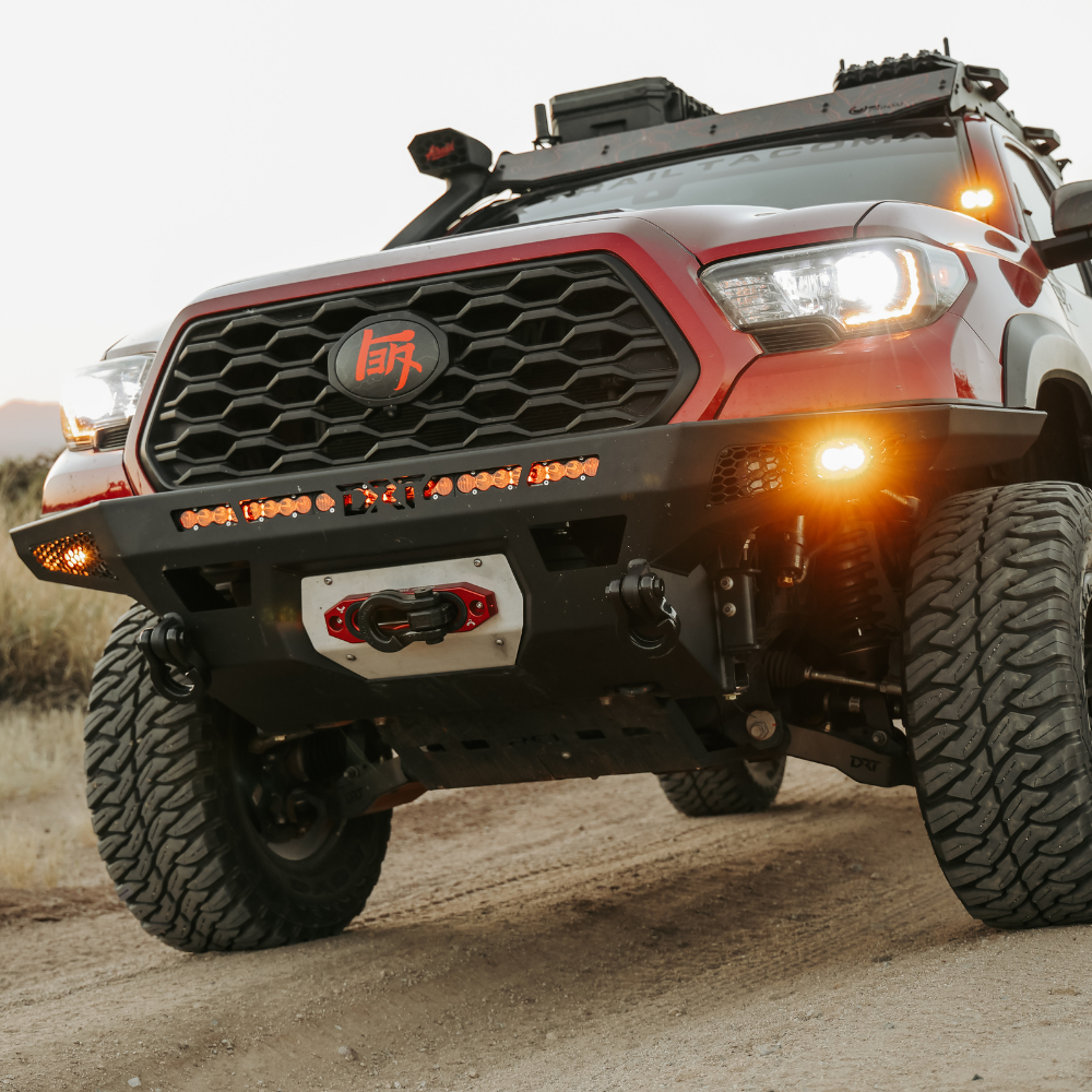 DRT Fabrication - Plated Front Bumper - Toyota Tacoma (2016-2023)