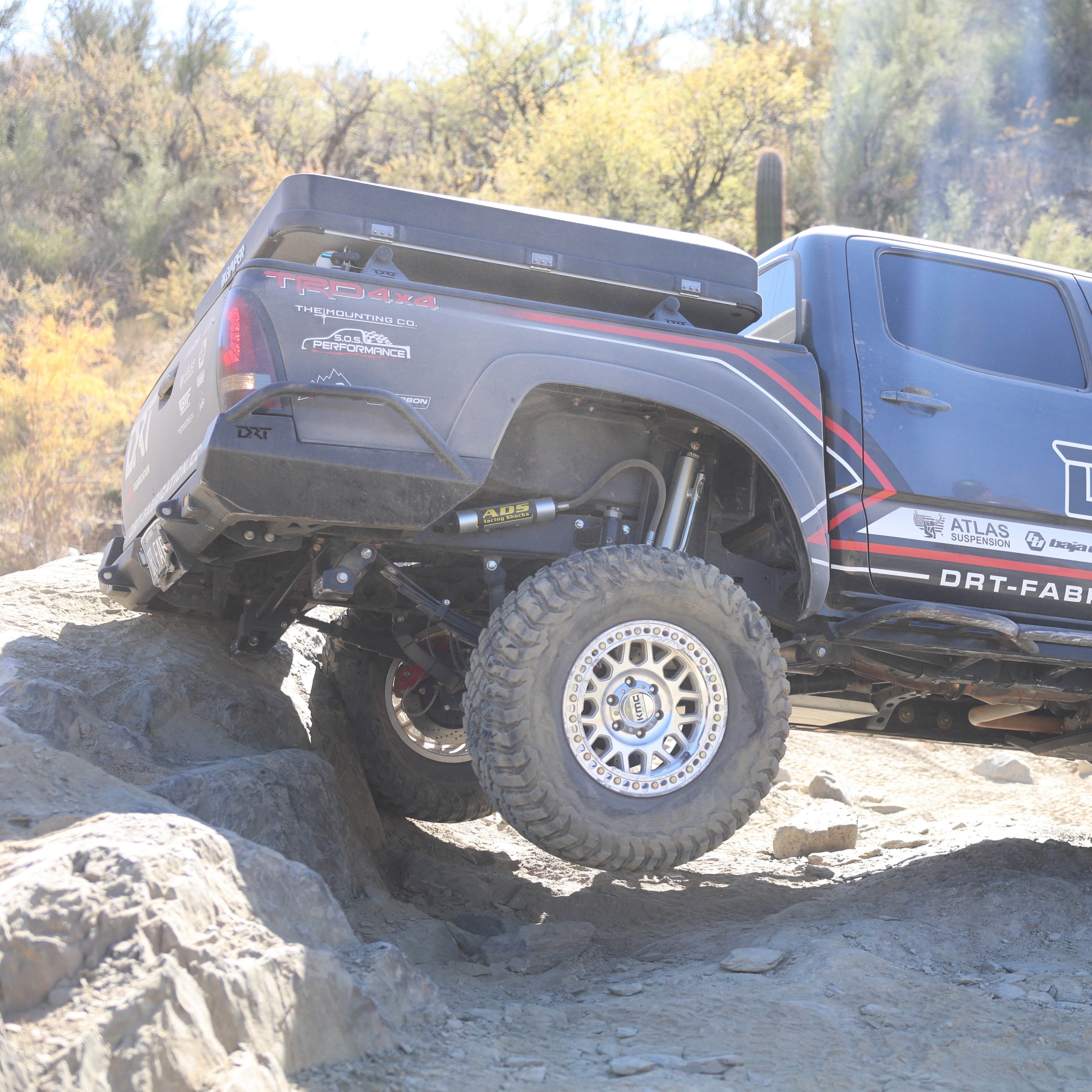 DRT Fabrication - High Clearance Rear Bumper - Toyota Tacoma (2005-2015)