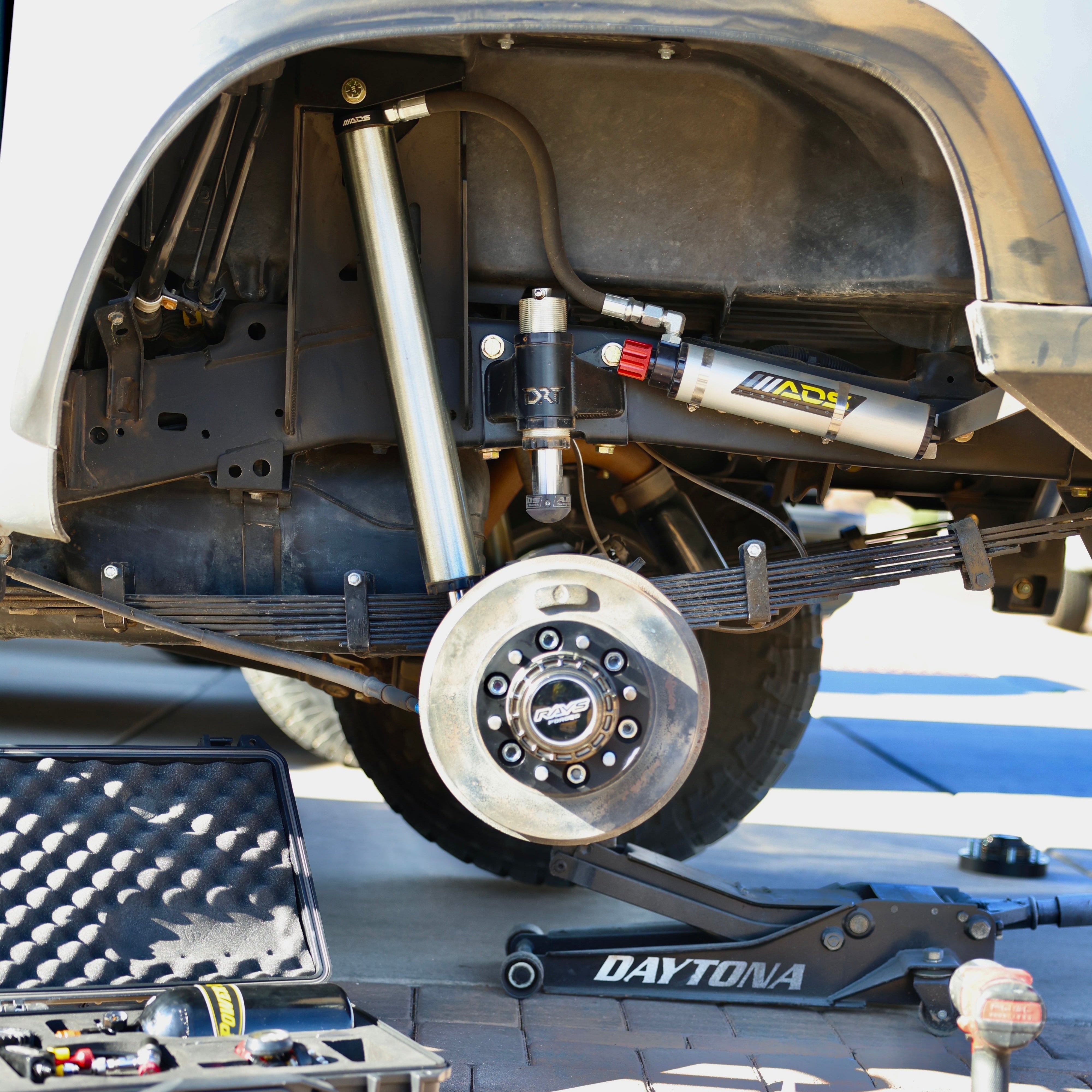 DRT Fabrication - Shackle Hanger + Shock Relo Kit - Toyota Tacoma (2005-2023)