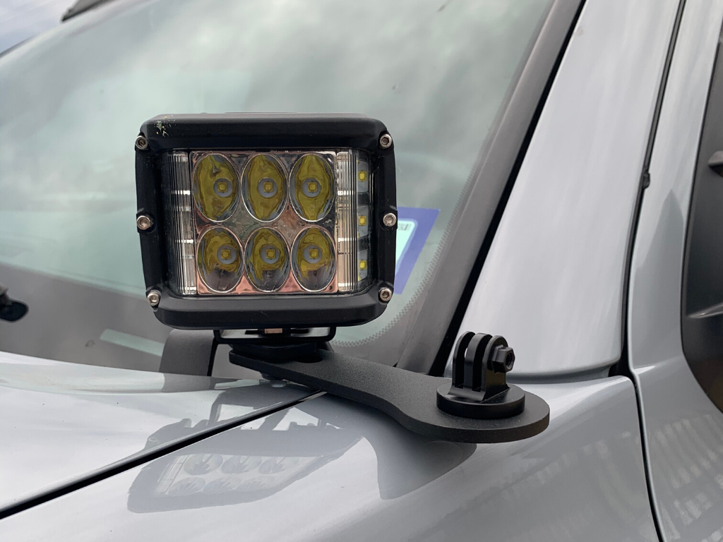 Cali Raised LED - Ditch Light Bracket Extensions