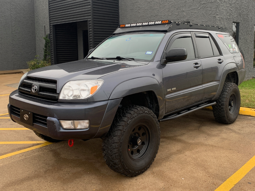 Cali Raised LED - Trail Edition Bolt On Rock Sliders - Toyota 4Runner (2003-2009)