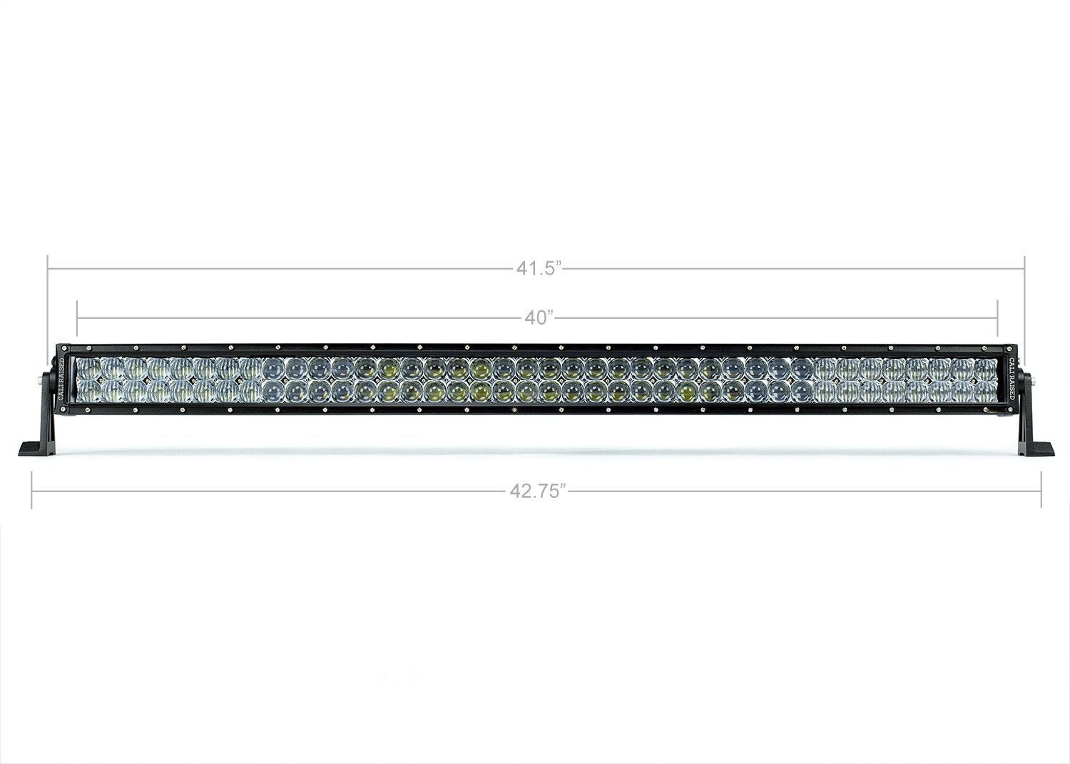 Cali Raised LED - 42" Hidden Grille Curved LED Light Bar Mounting Brackets - Toyota Tundra (2014-2021)