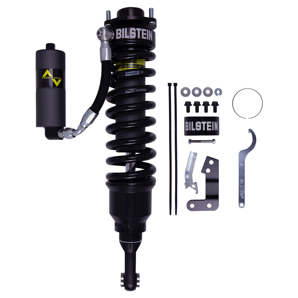 Bisltein - B8 8112 (ZoneControl CR) 1.2"-3.5" Lift Front Left Corner Module - Toyota 4Runner (2010-2024), Lexus GX460 (2010-2023)