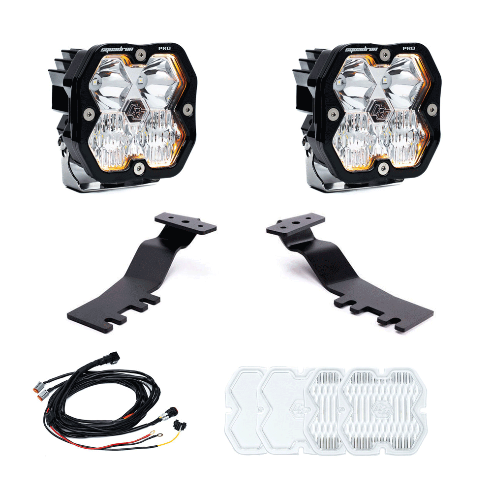 Baja Designs - Squadron 2.0 Pro A-Pillar Kit - Toyota Tacoma (2024-2026)