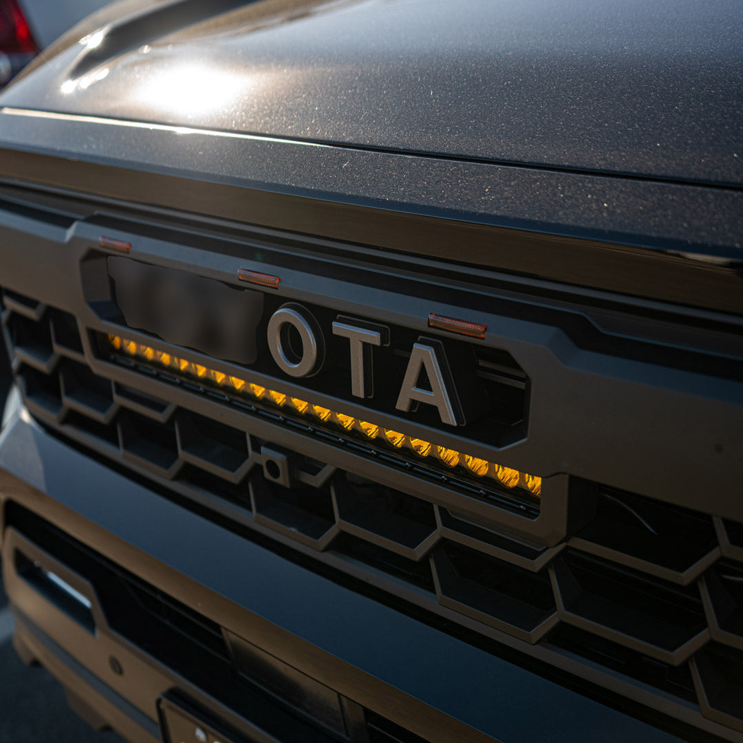 R4T - V2 TRD Pro Grille w/ Grille Lights + Amber Light Bar - Toyota Tacoma (2024+)