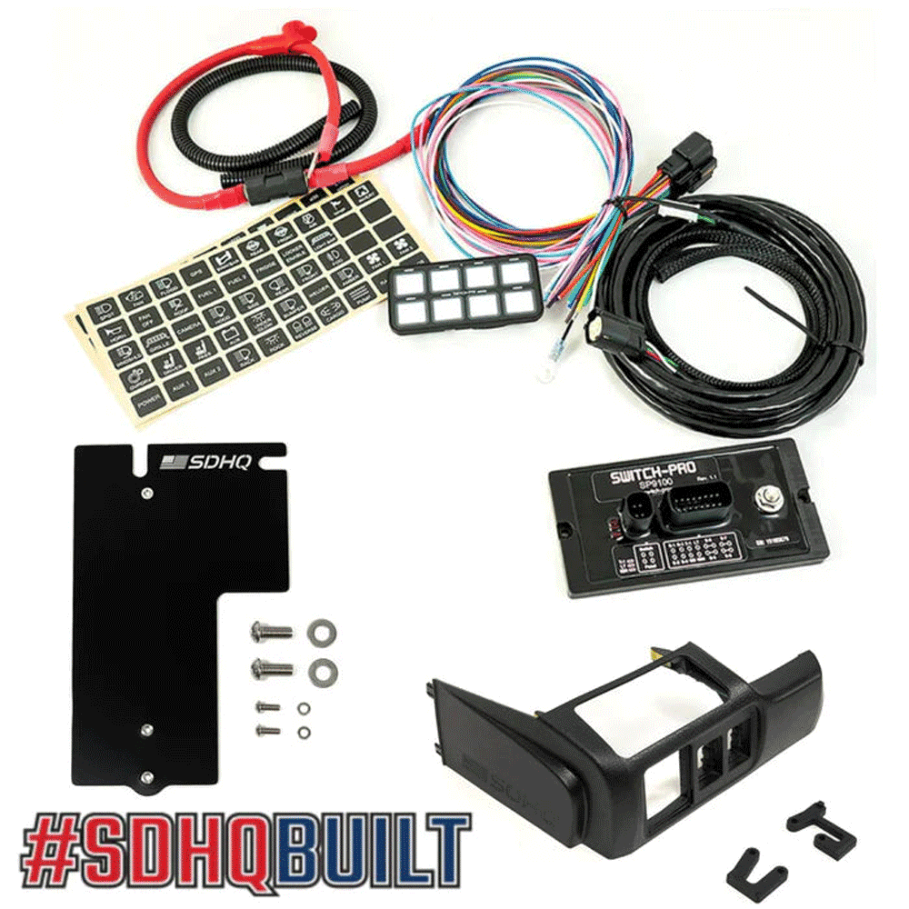 SDHQ - Complete Switch Pros Mounting Kit - Toyota 4Runner (2010-2024)