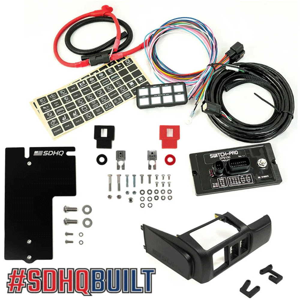 SDHQ - Complete Switch Pros Mounting Kit - Toyota 4Runner (2010-2024)
