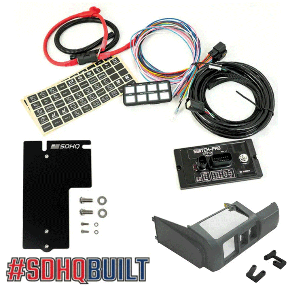 SDHQ - Complete Switch Pros Mounting Kit - Toyota 4Runner (2010-2024)