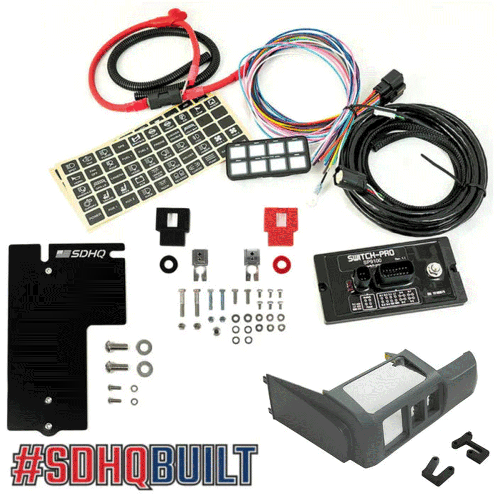 SDHQ - Complete Switch Pros Mounting Kit - Toyota 4Runner (2010-2024)