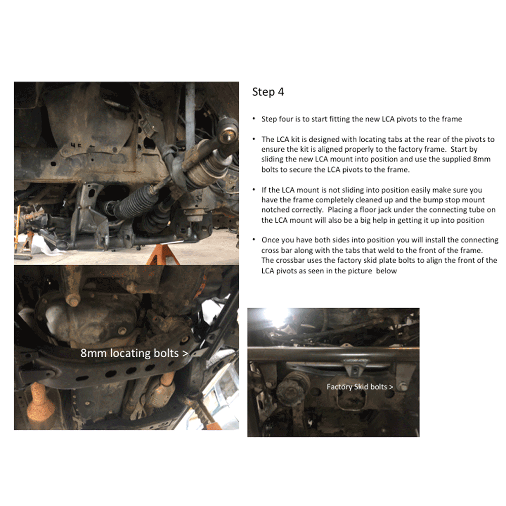 JD Fabrication - Lower Arm Pivots - Toyota Tacoma (2005-2015)