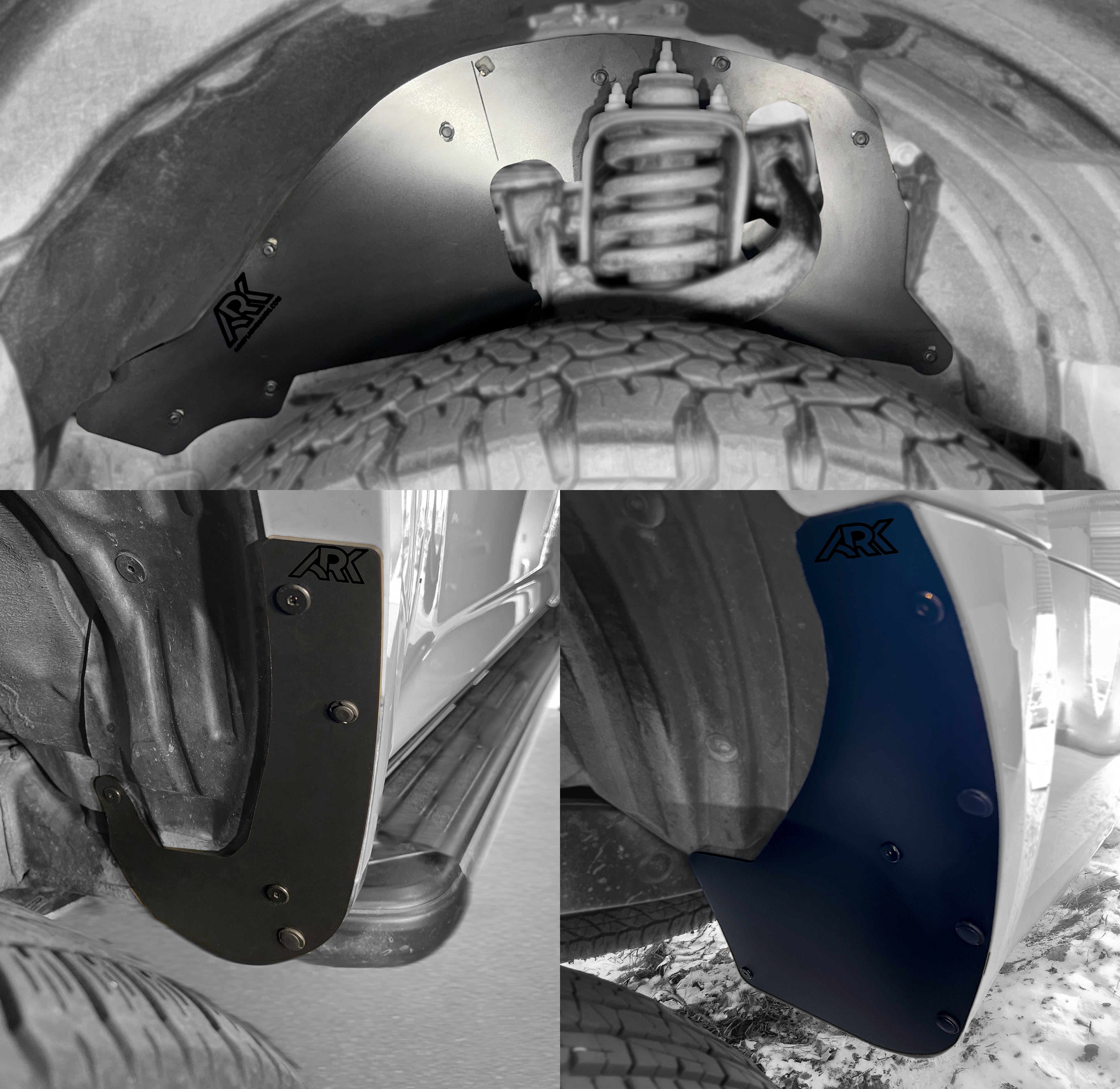 ARK - TriXpoly Splash Guards, Mud Flap & Micro Deletes - Toyota 4Runner (2010-2024)