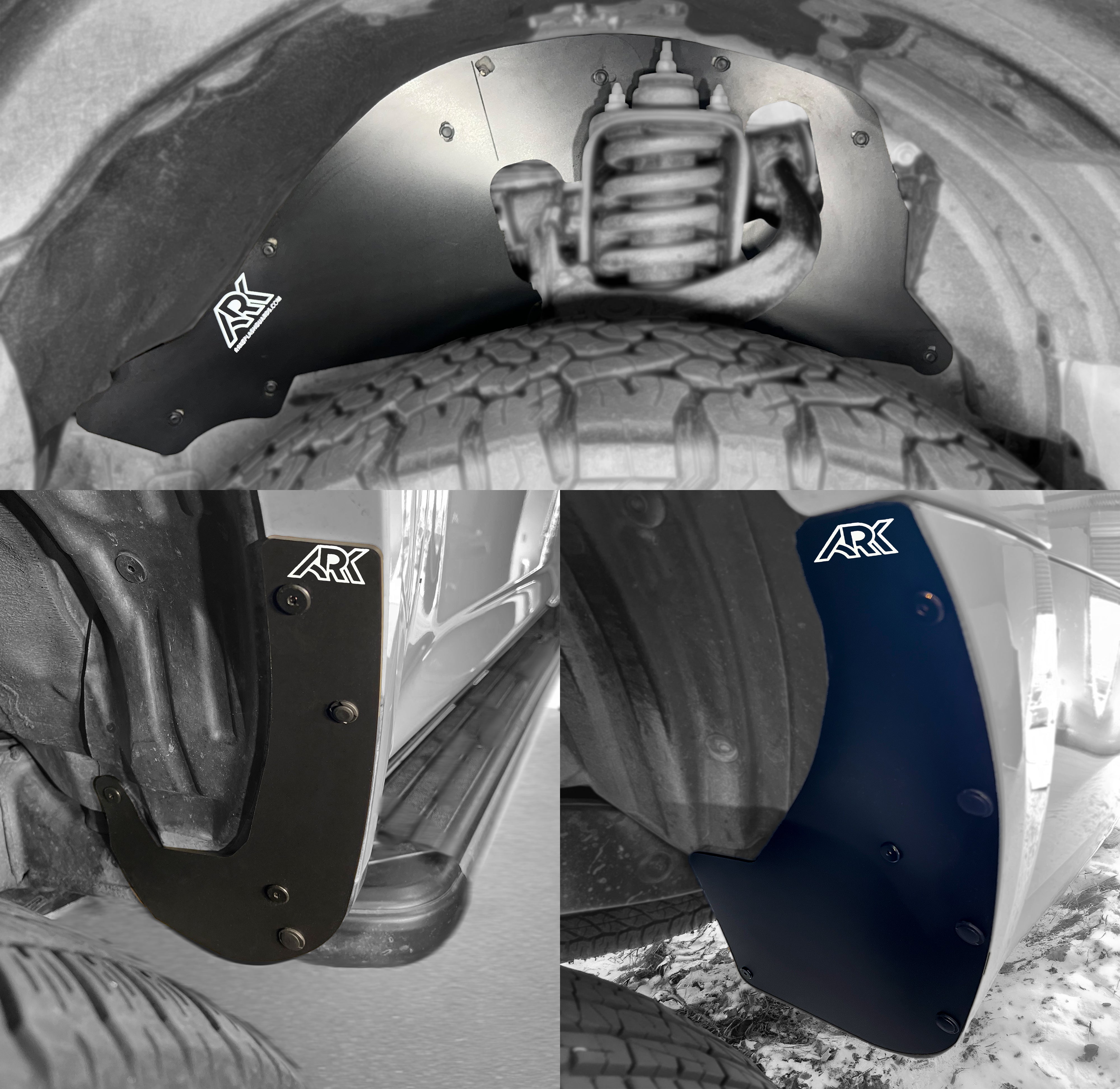 ARK - TriXpoly Splash Guards, Mud Flap & Micro Deletes - Toyota 4Runner (2010-2024)